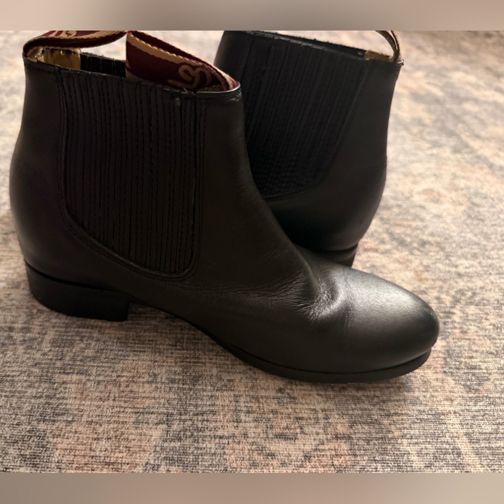 Women's Black Ankle Boots - Classic Leather Style